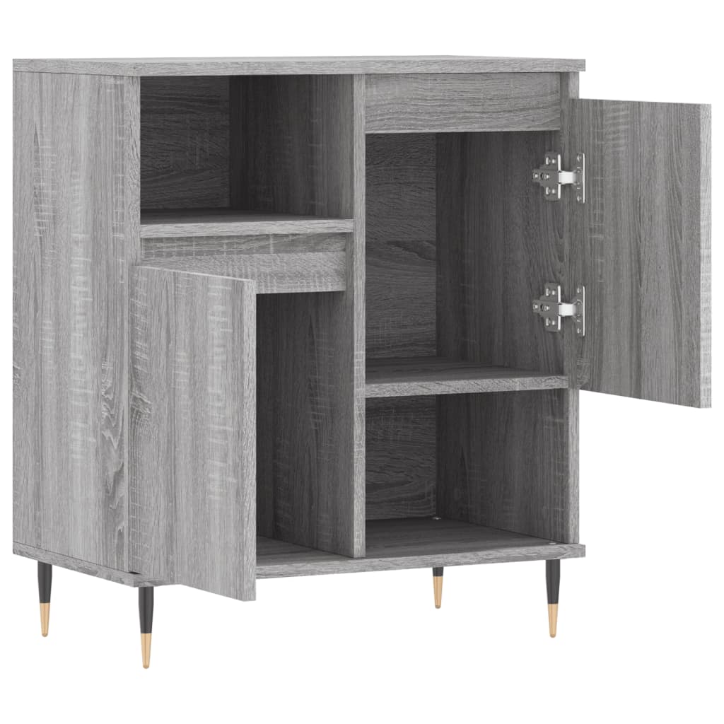 Buffet Sonoma gris 60x35x70 cm Bois d'ingénierie - XIOS