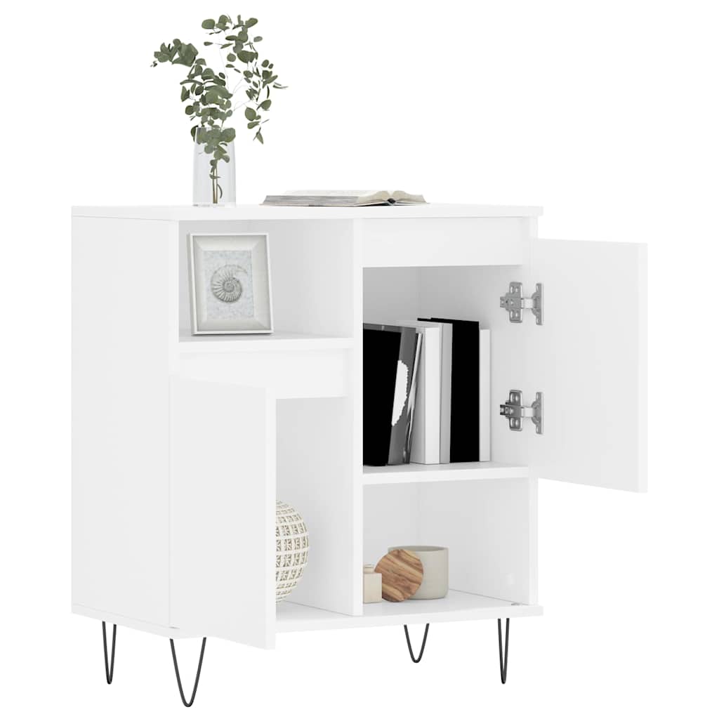 Buffet Blanc 60x35x70 cm Bois d'ingénierie - XIOS