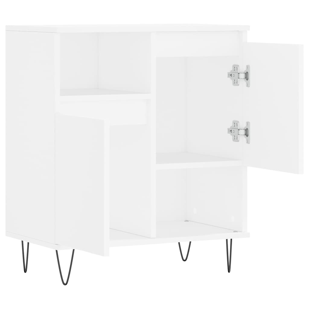 Buffet Blanc 60x35x70 cm Bois d'ingénierie - XIOS