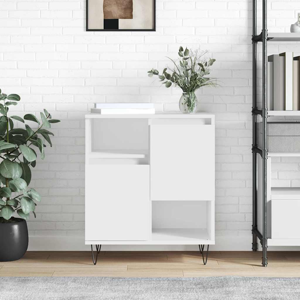 Buffet Blanc 60x35x70 cm Bois d'ingénierie - XIOS