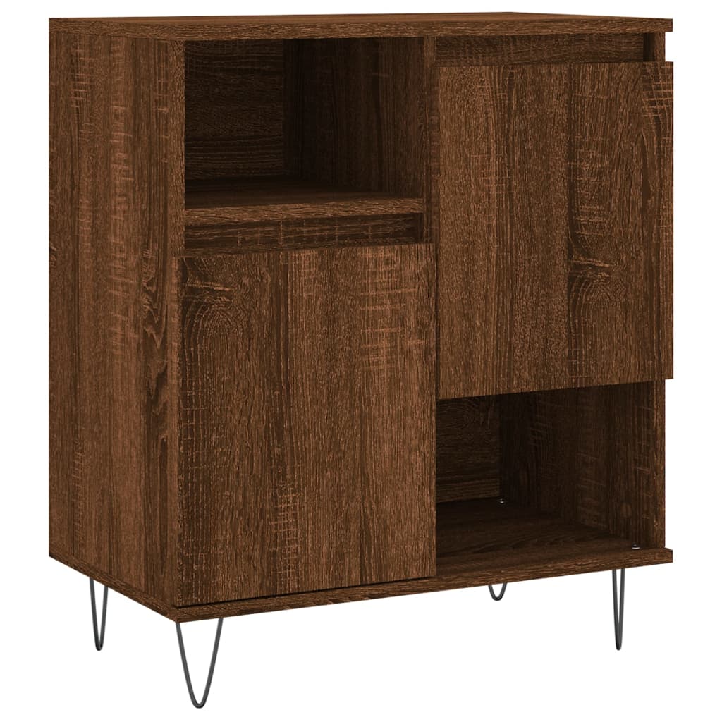 Buffet Chêne marron 60x35x70 cm Bois d'ingénierie - XIOS