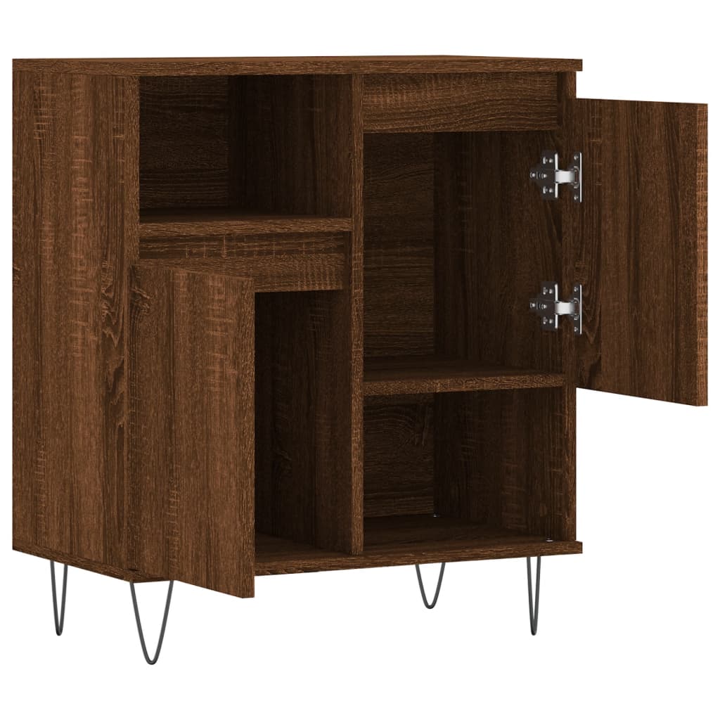Buffet Chêne marron 60x35x70 cm Bois d'ingénierie - XIOS