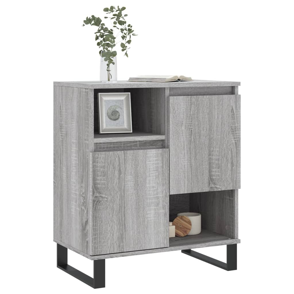 Buffet Sonoma gris 60x35x70 cm Bois d'ingénierie - XIOS