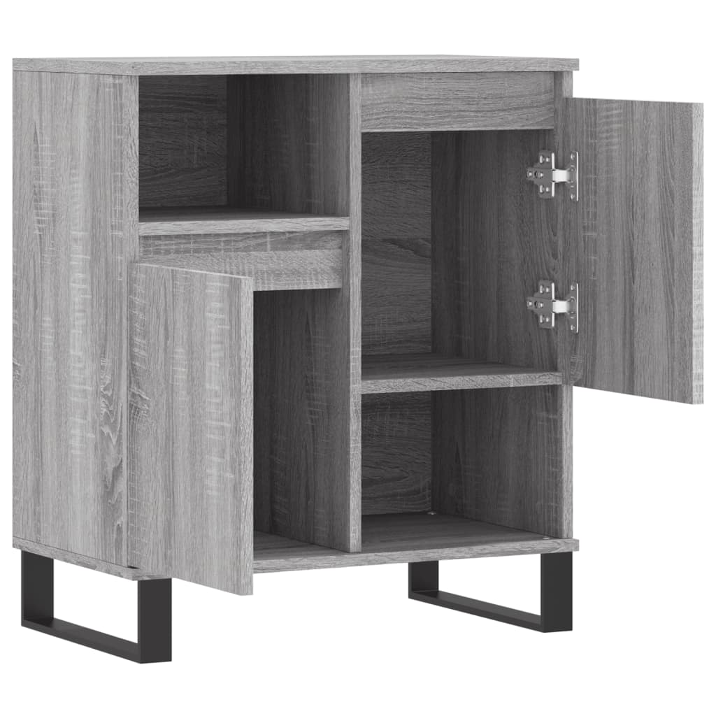 Buffet Sonoma gris 60x35x70 cm Bois d'ingénierie - XIOS