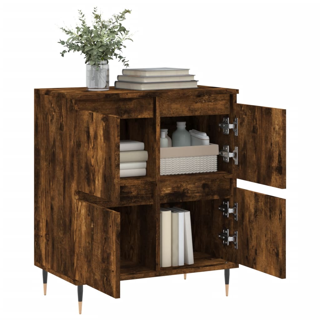 Buffet Chêne fumé 60x35x70 cm Bois d'ingénierie - XIOS