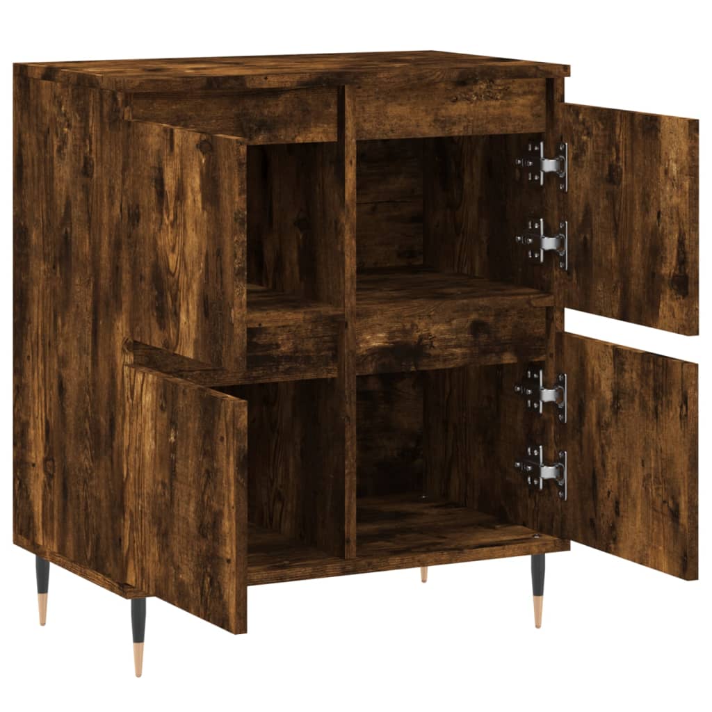 Buffet Chêne fumé 60x35x70 cm Bois d'ingénierie - XIOS
