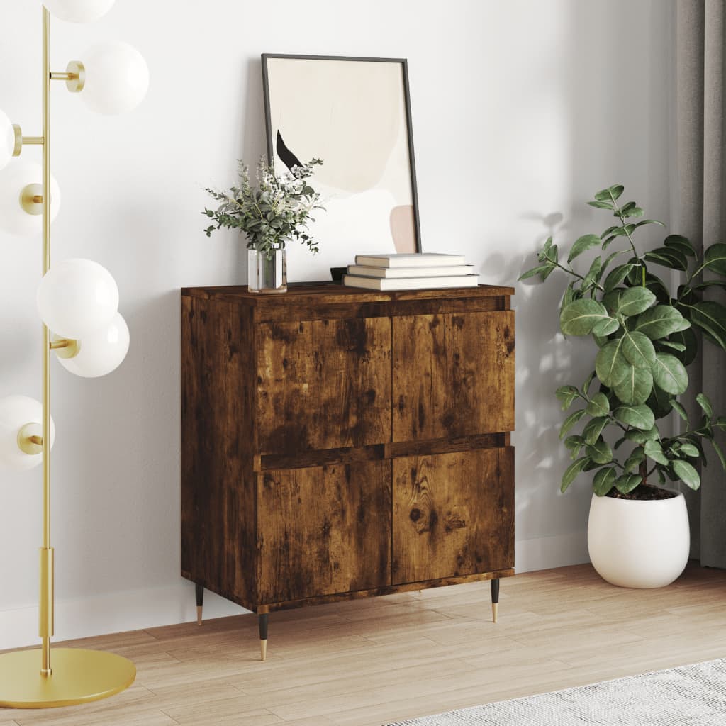 Buffet Chêne fumé 60x35x70 cm Bois d'ingénierie - XIOS