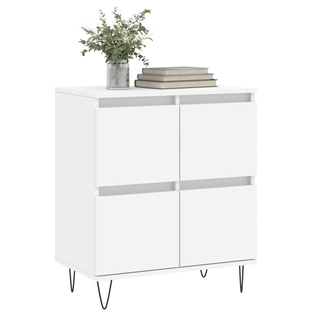 Buffet Blanc 60x35x70 cm Bois d'ingénierie - XIOS