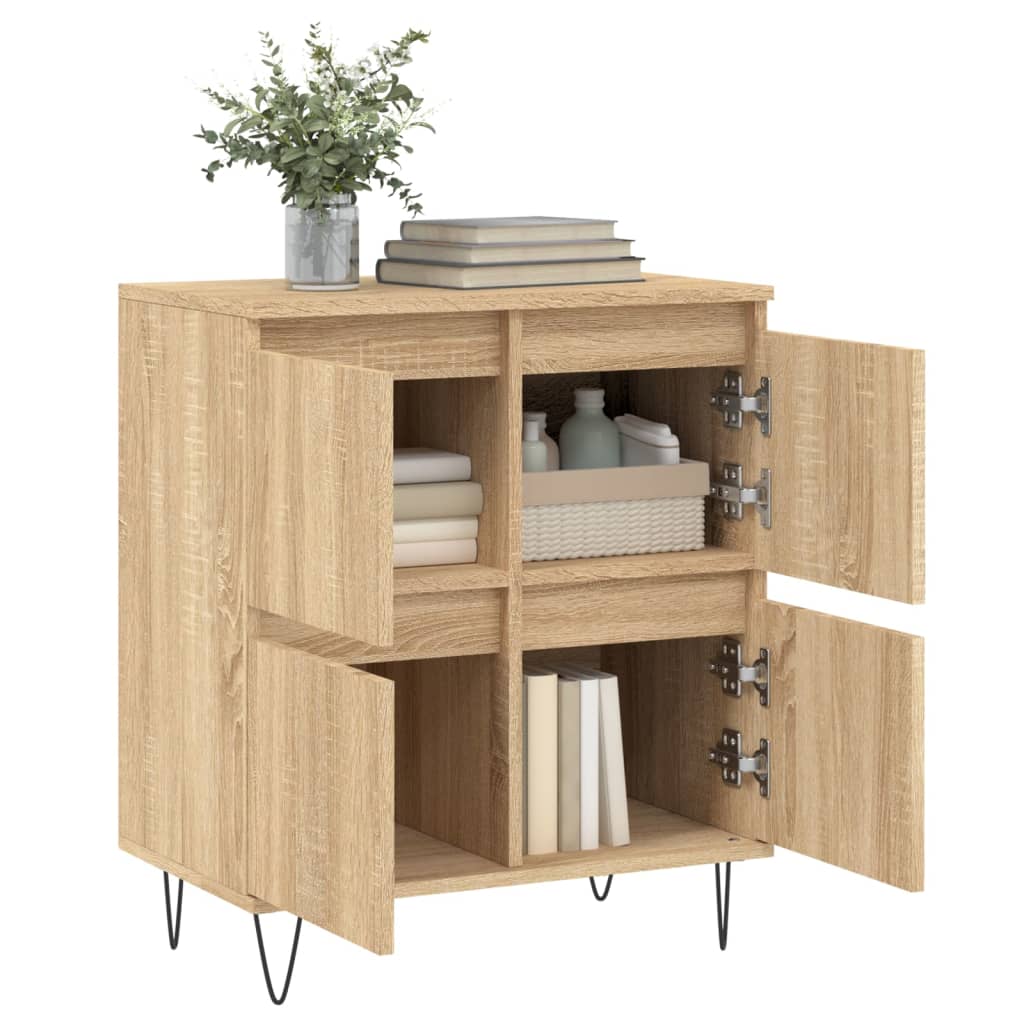 Buffet Chêne sonoma 60x35x70 cm Bois d'ingénierie - XIOS