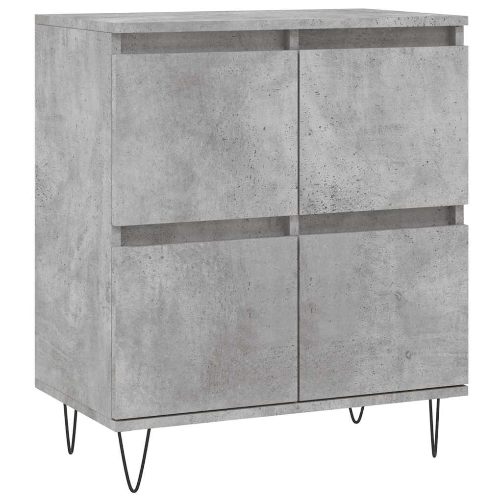 Buffet Gris béton 60x35x70 cm Bois d'ingénierie - XIOS