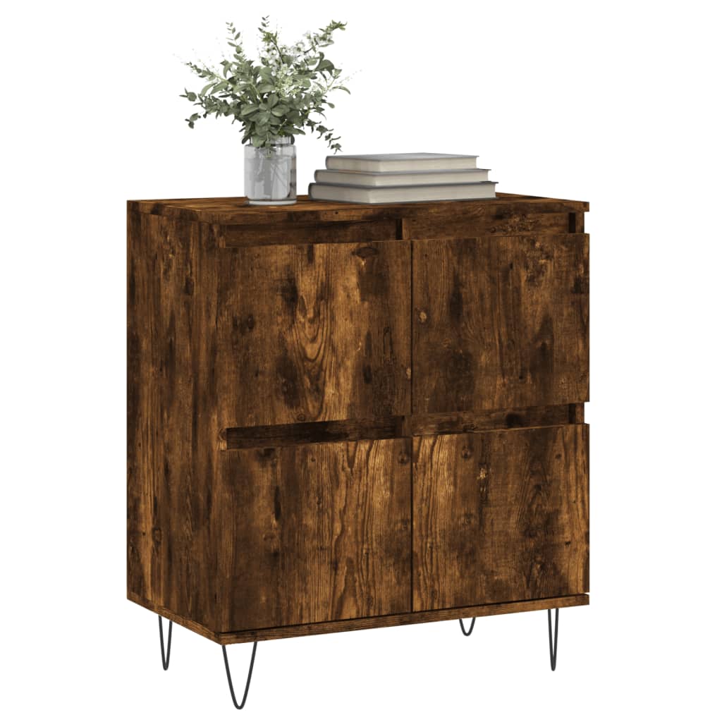 Buffet Chêne fumé 60x35x70 cm Bois d'ingénierie - XIOS