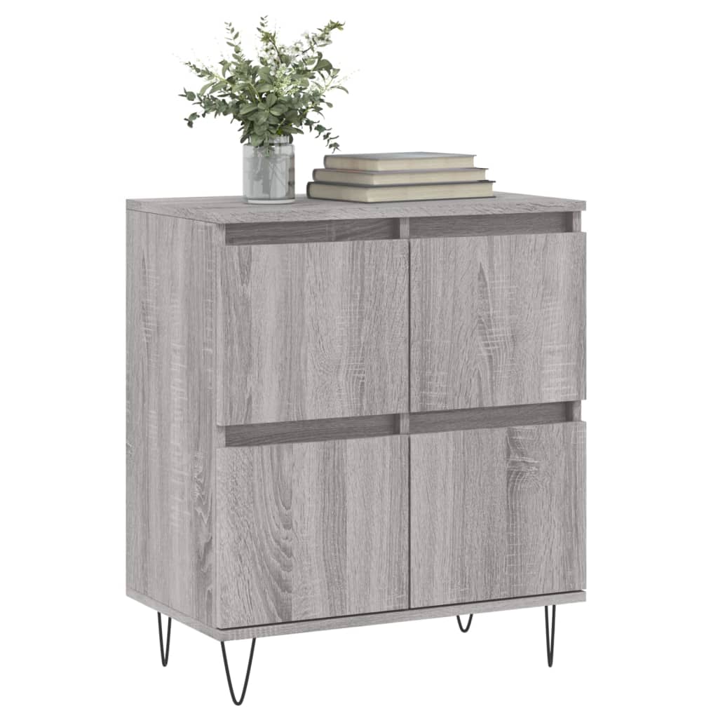 Buffet Sonoma gris 60x35x70 cm Bois d'ingénierie - XIOS