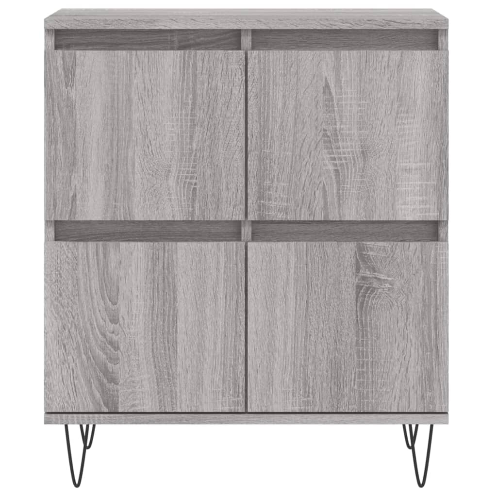 Buffet Sonoma gris 60x35x70 cm Bois d'ingénierie - XIOS
