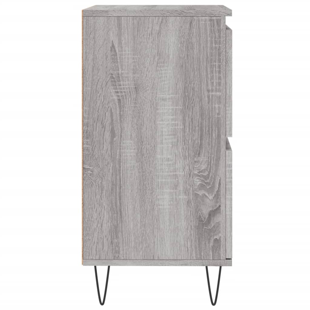 Buffet Sonoma gris 60x35x70 cm Bois d'ingénierie - XIOS