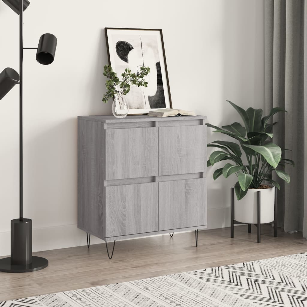 Buffet Sonoma gris 60x35x70 cm Bois d'ingénierie - XIOS
