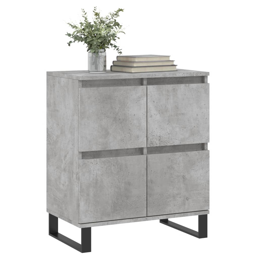 Buffet Gris béton 60x35x70 cm Bois d'ingénierie - XIOS
