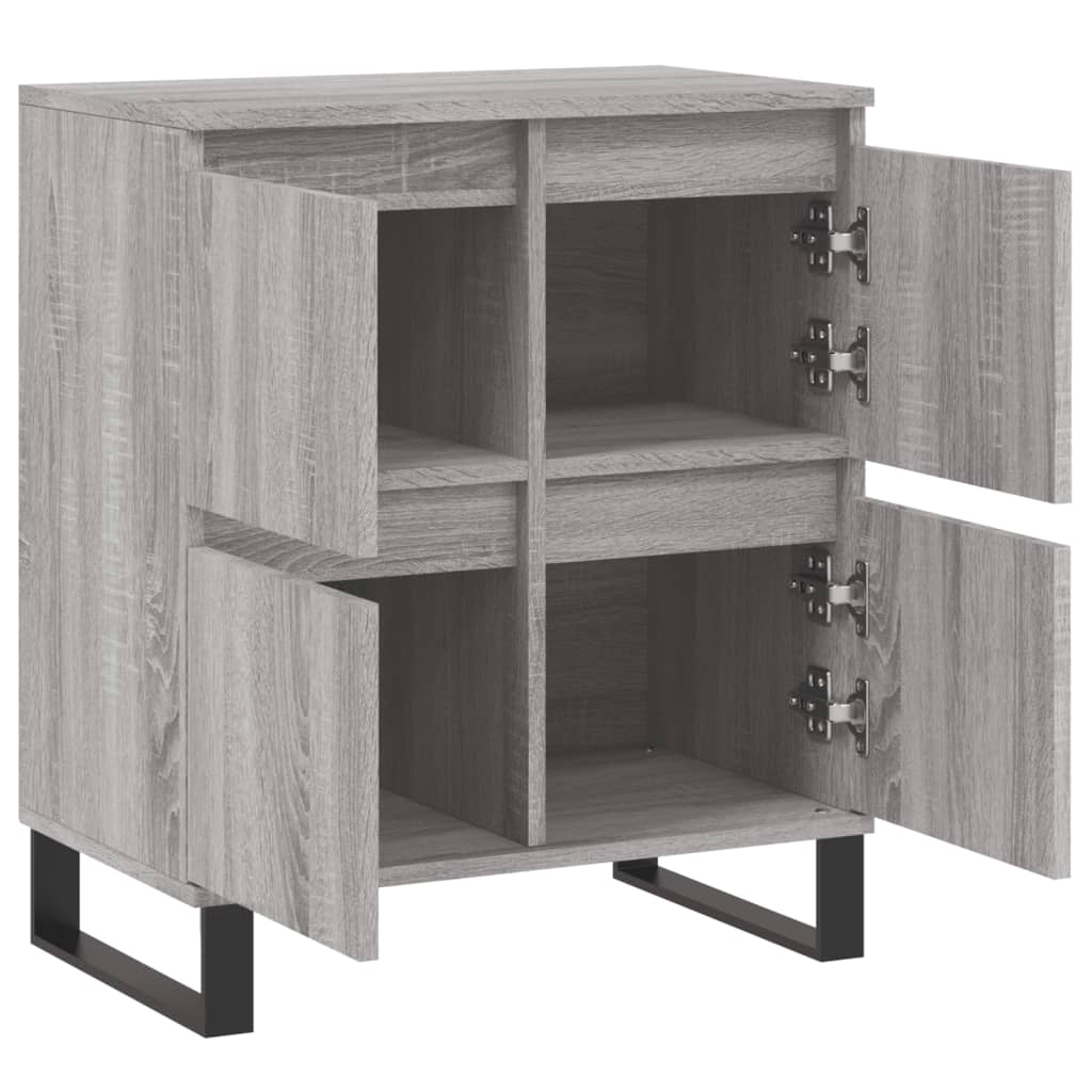 Buffet Sonoma gris 60x35x70 cm Bois d'ingénierie - XIOS