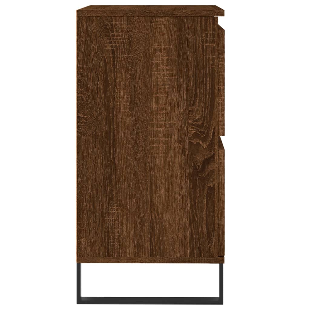 Buffet Chêne marron 60x35x70 cm Bois d'ingénierie - XIOS