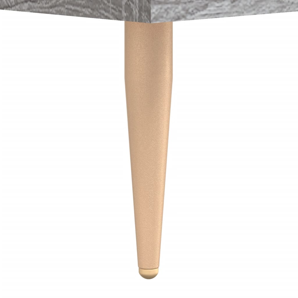 Meuble TV sonoma gris 150x30x44,5 cm bois d'ingénierie - XIOS