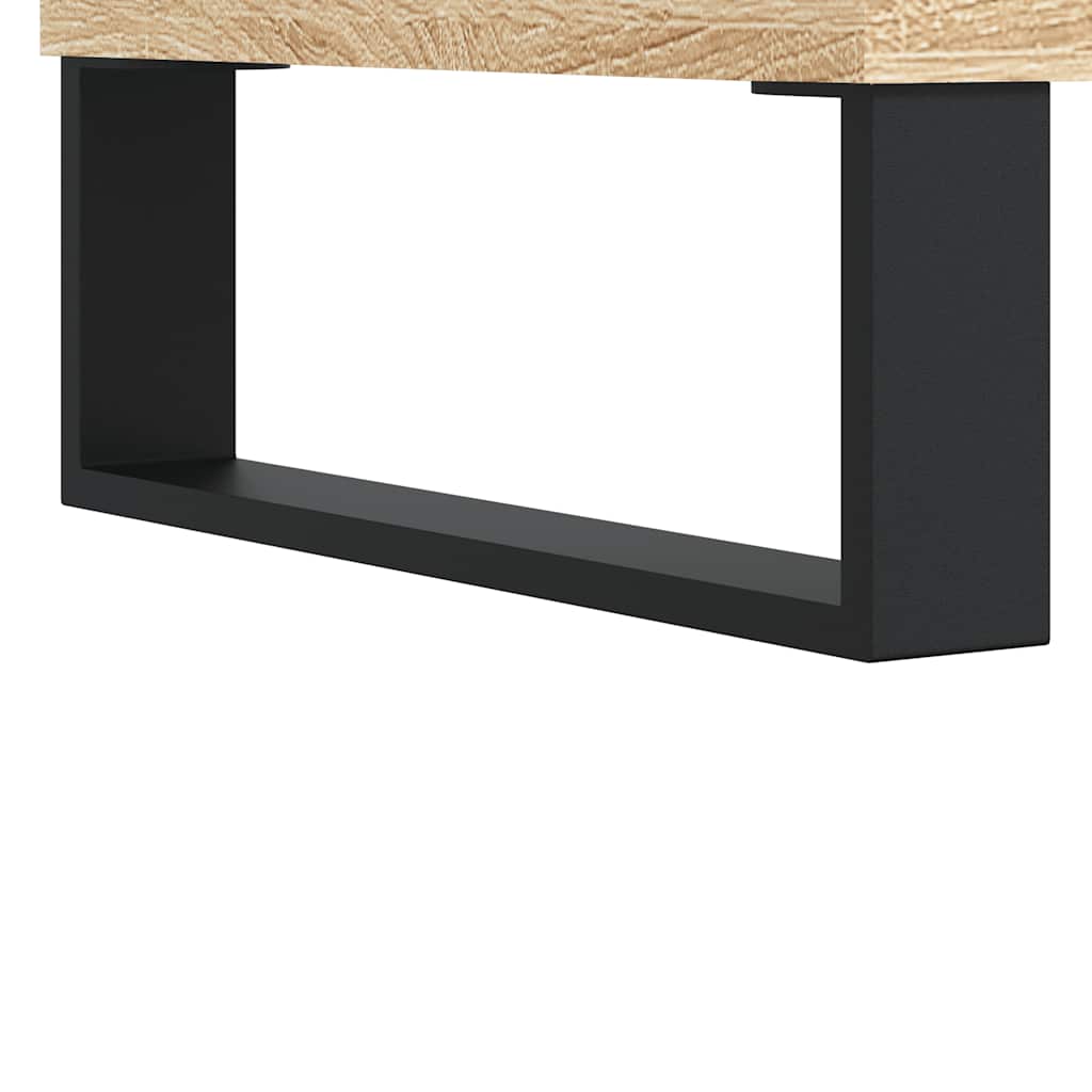 Meuble TV chêne sonoma 150x30x44,5 cm bois d'ingénierie - XIOS