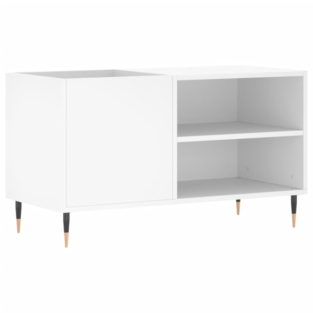 Armoire à disques blanc 85x38x48 cm bois d'ingénierie - XIOS