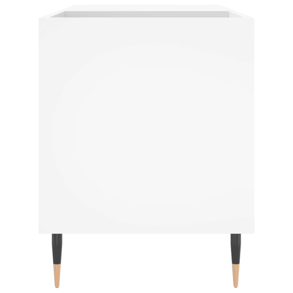 Armoire à disques blanc 85x38x48 cm bois d'ingénierie - XIOS