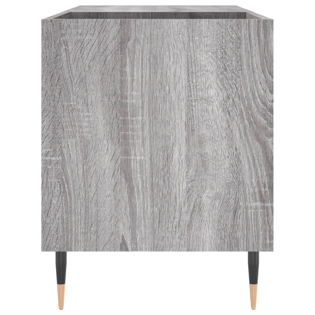Armoire à disques sonoma gris 85x38x48 cm bois d'ingénierie - XIOS