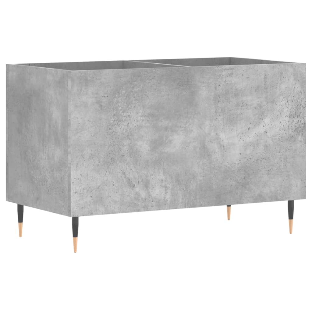 Armoire à disques gris béton 74,5x38x48 cm bois d'ingénierie - XIOS
