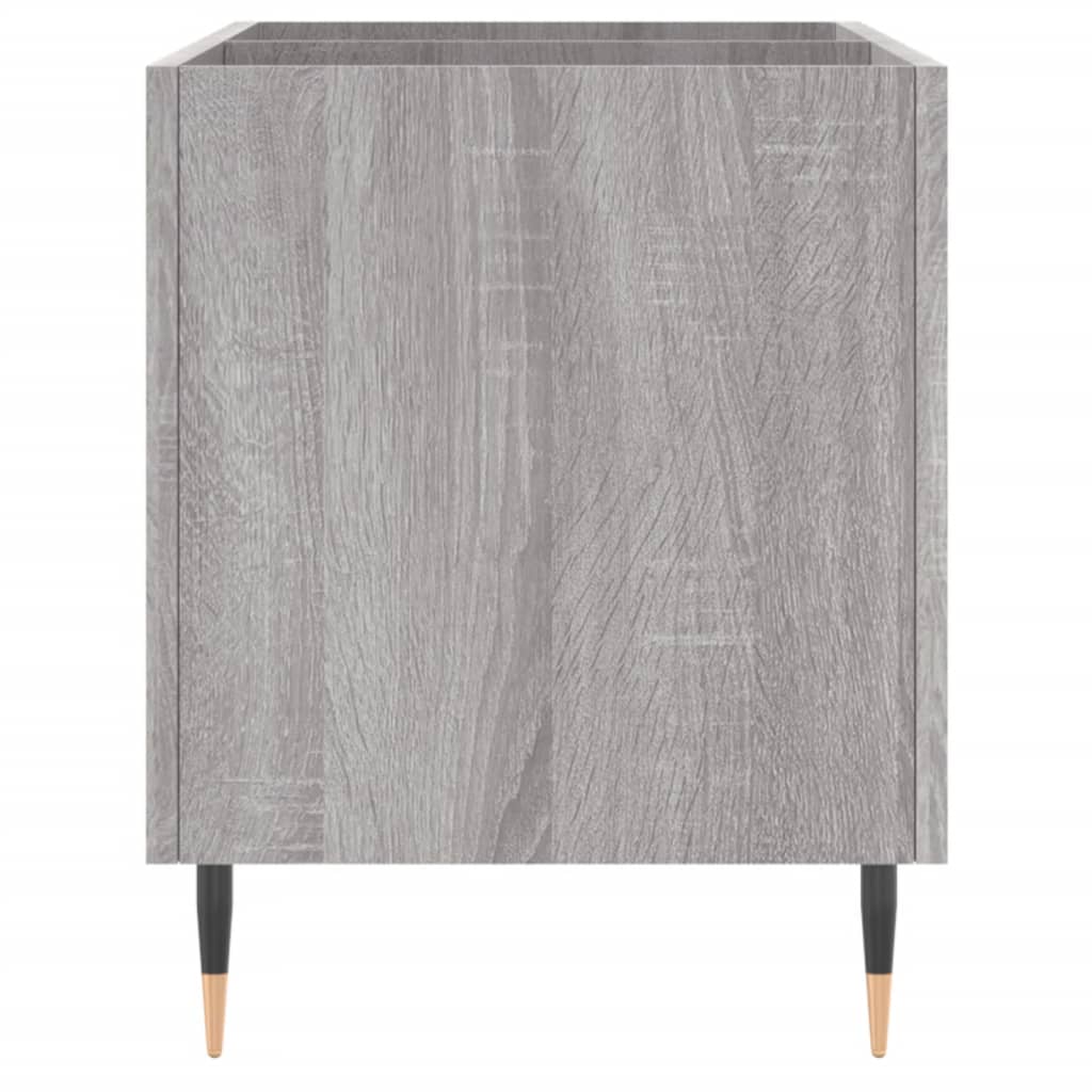 Armoire à disques sonoma gris 74,5x38x48 cm bois d'ingénierie - XIOS