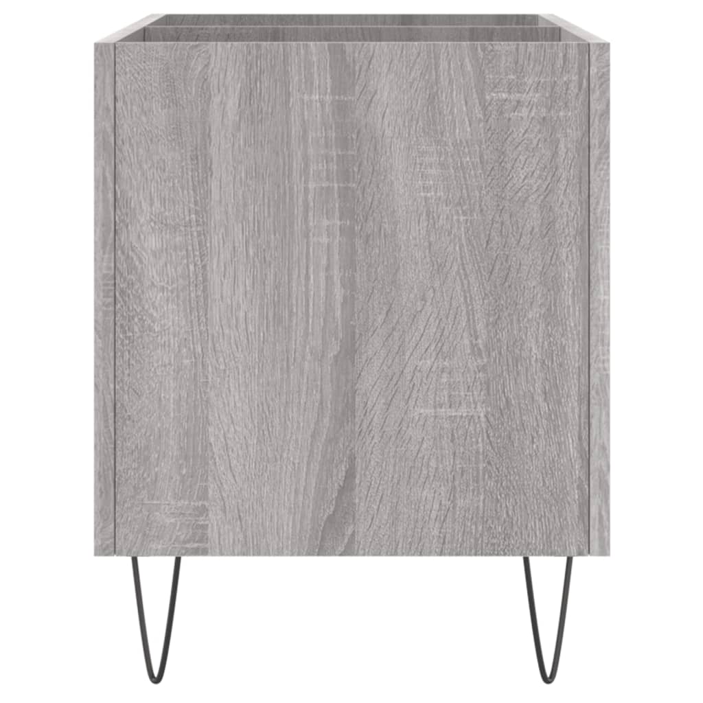 Armoire à disques sonoma gris 74,5x38x48 cm bois d'ingénierie - XIOS