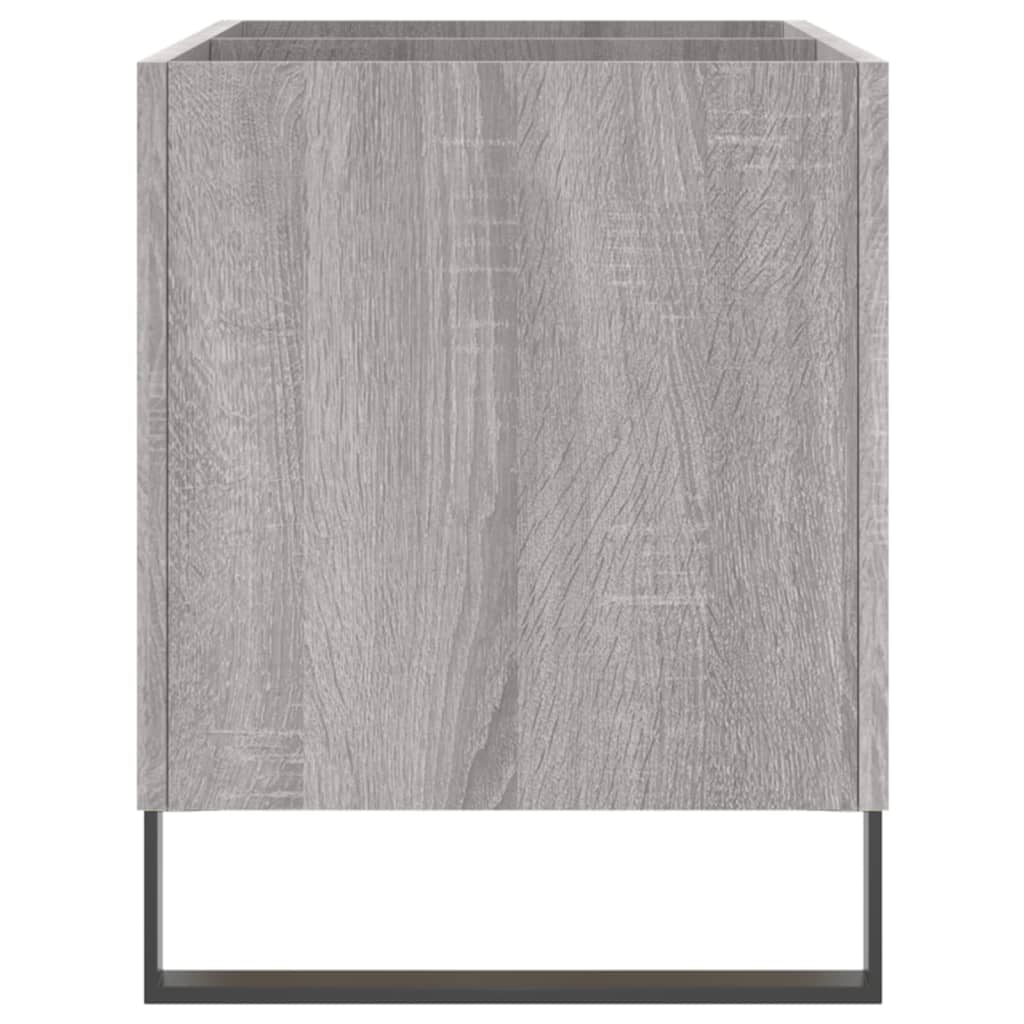 Armoire à disques sonoma gris 74,5x38x48 cm bois d'ingénierie - XIOS