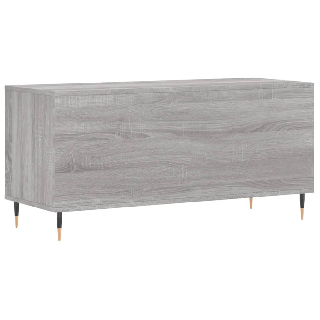 Armoire à disques sonoma gris 100x38x48 cm bois d'ingénierie - XIOS