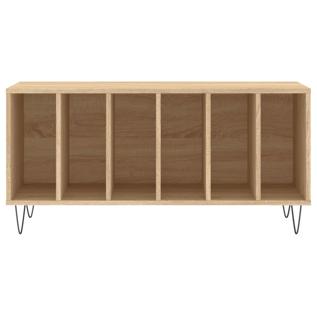 Armoire à disques chêne sonoma 100x38x48 cm bois d'ingénierie - XIOS