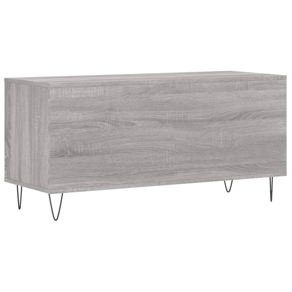 Armoire à disques sonoma gris 100x38x48 cm bois d'ingénierie - XIOS