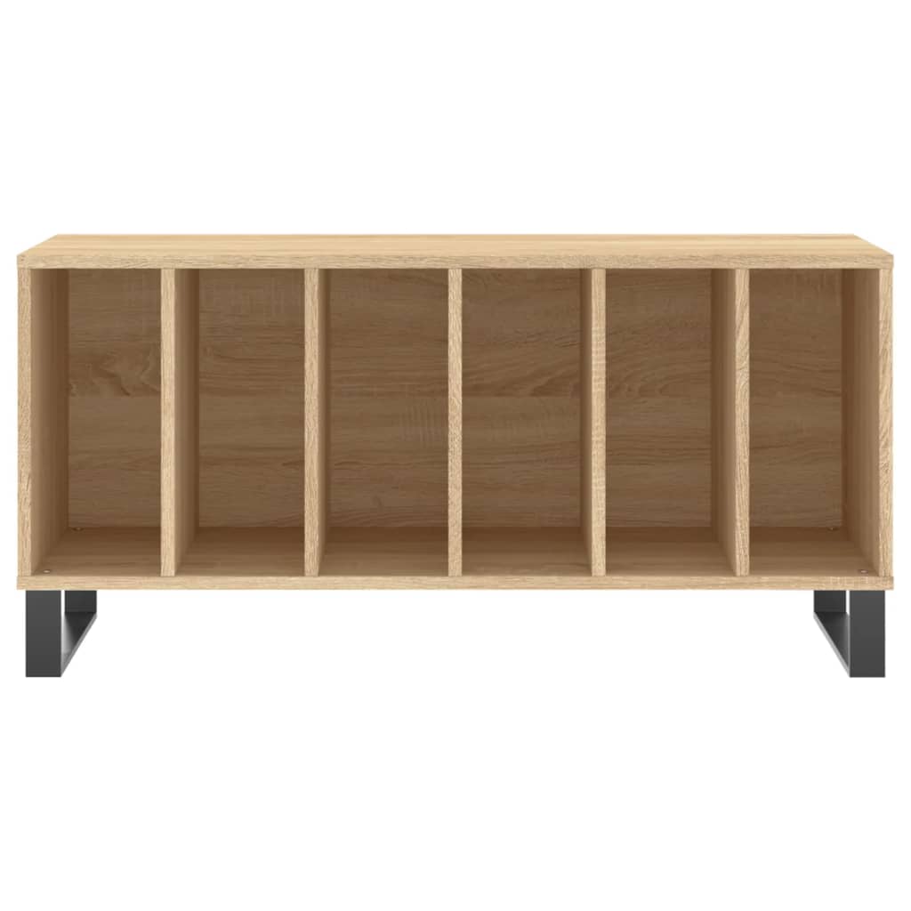 Armoire à disques chêne sonoma 100x38x48 cm bois d'ingénierie - XIOS