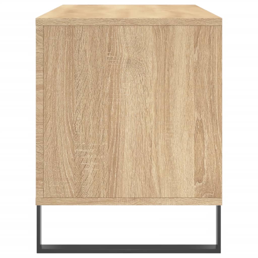 Armoire à disques chêne sonoma 100x38x48 cm bois d'ingénierie - XIOS