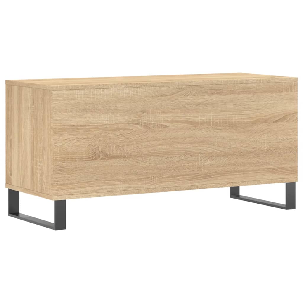 Armoire à disques chêne sonoma 100x38x48 cm bois d'ingénierie - XIOS