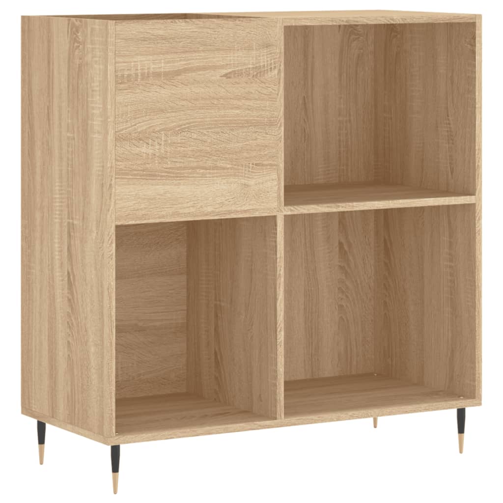 Armoire à disques chêne sonoma 84,5x38x89 cm bois d'ingénierie - XIOS