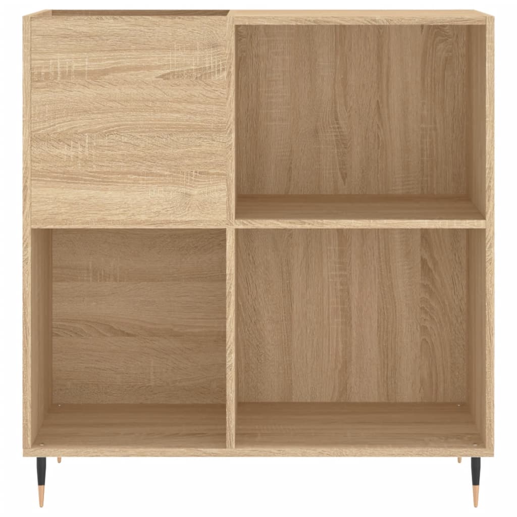 Armoire à disques chêne sonoma 84,5x38x89 cm bois d'ingénierie - XIOS