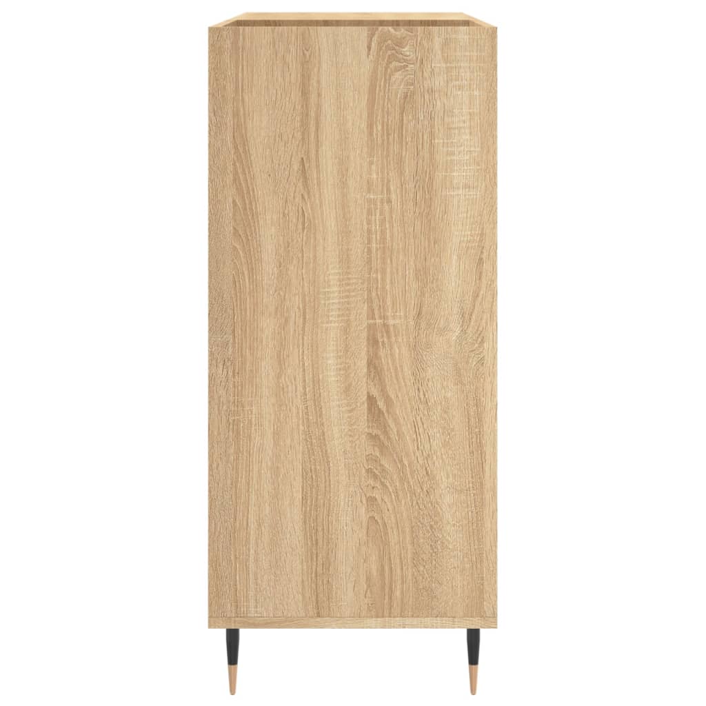 Armoire à disques chêne sonoma 84,5x38x89 cm bois d'ingénierie - XIOS