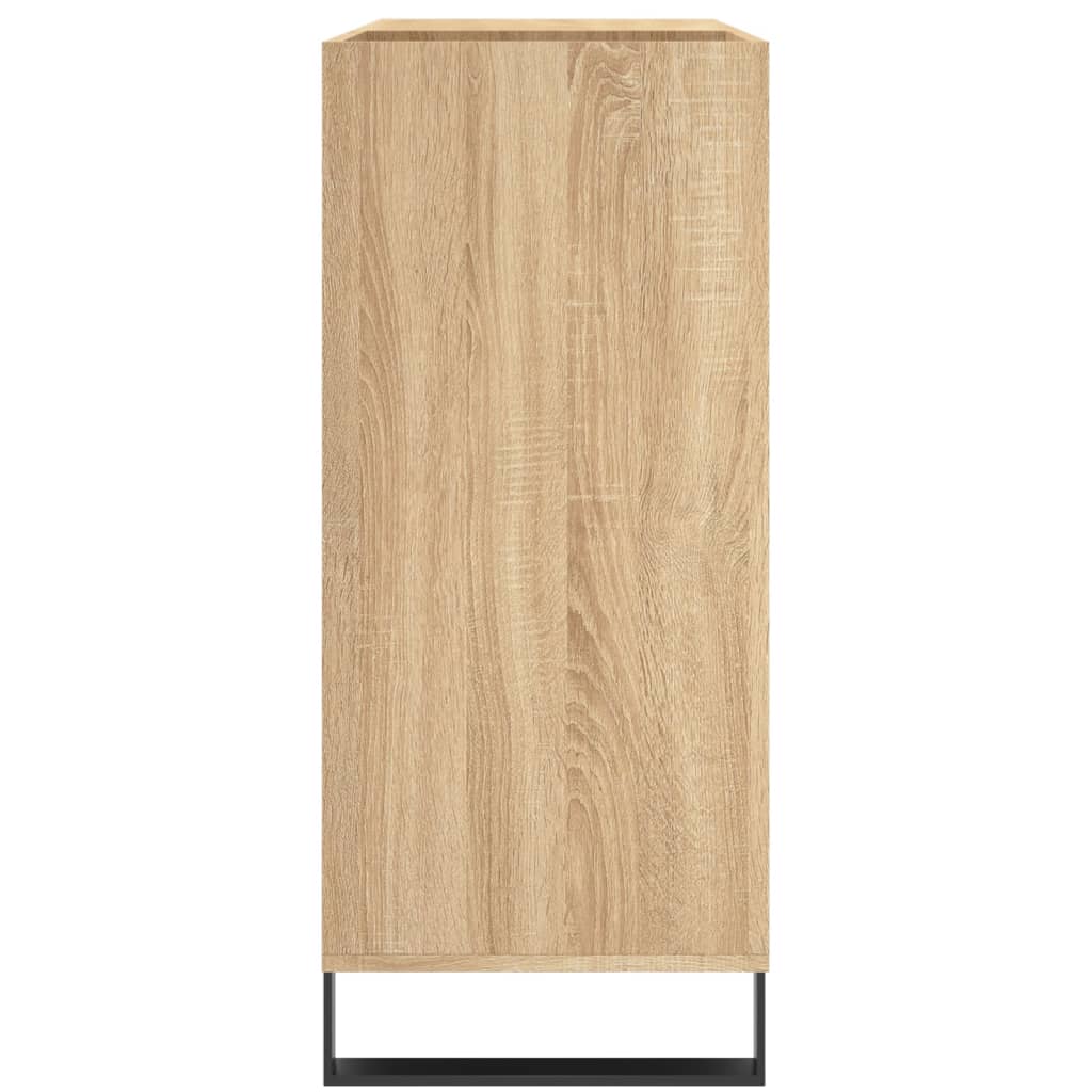 Armoire à disques chêne sonoma 84,5x38x89 cm bois d'ingénierie - XIOS