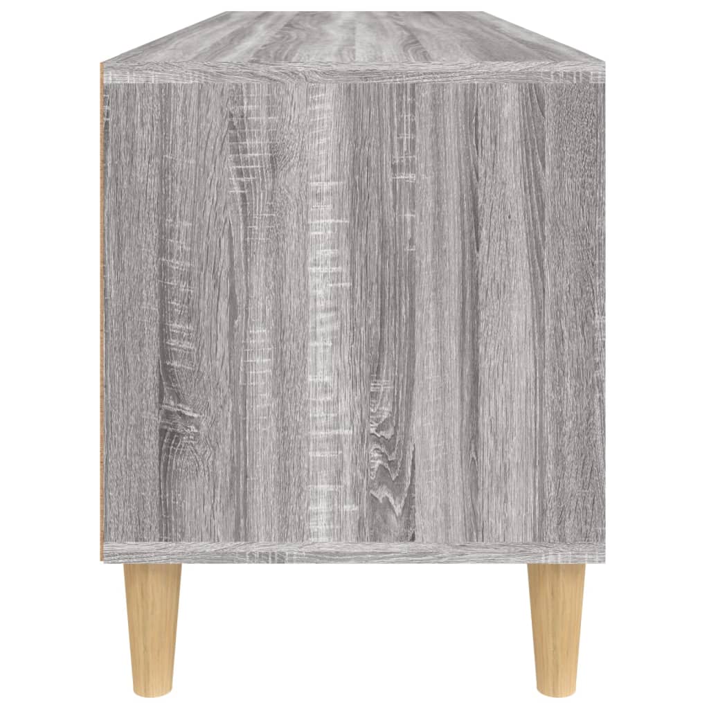 Meuble TV sonoma gris 100x34,5x44,5 cm bois d'ingénierie - XIOS