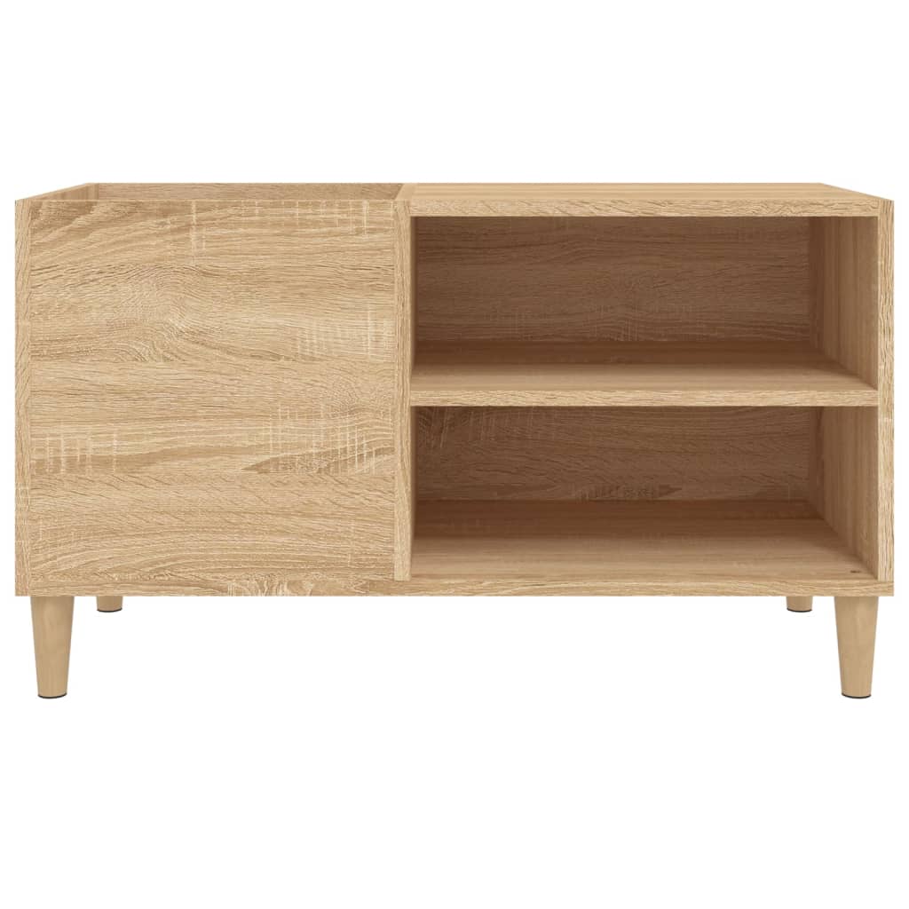 Armoire à disques chêne sonoma 84,5x38x48 cm bois d'ingénierie - XIOS