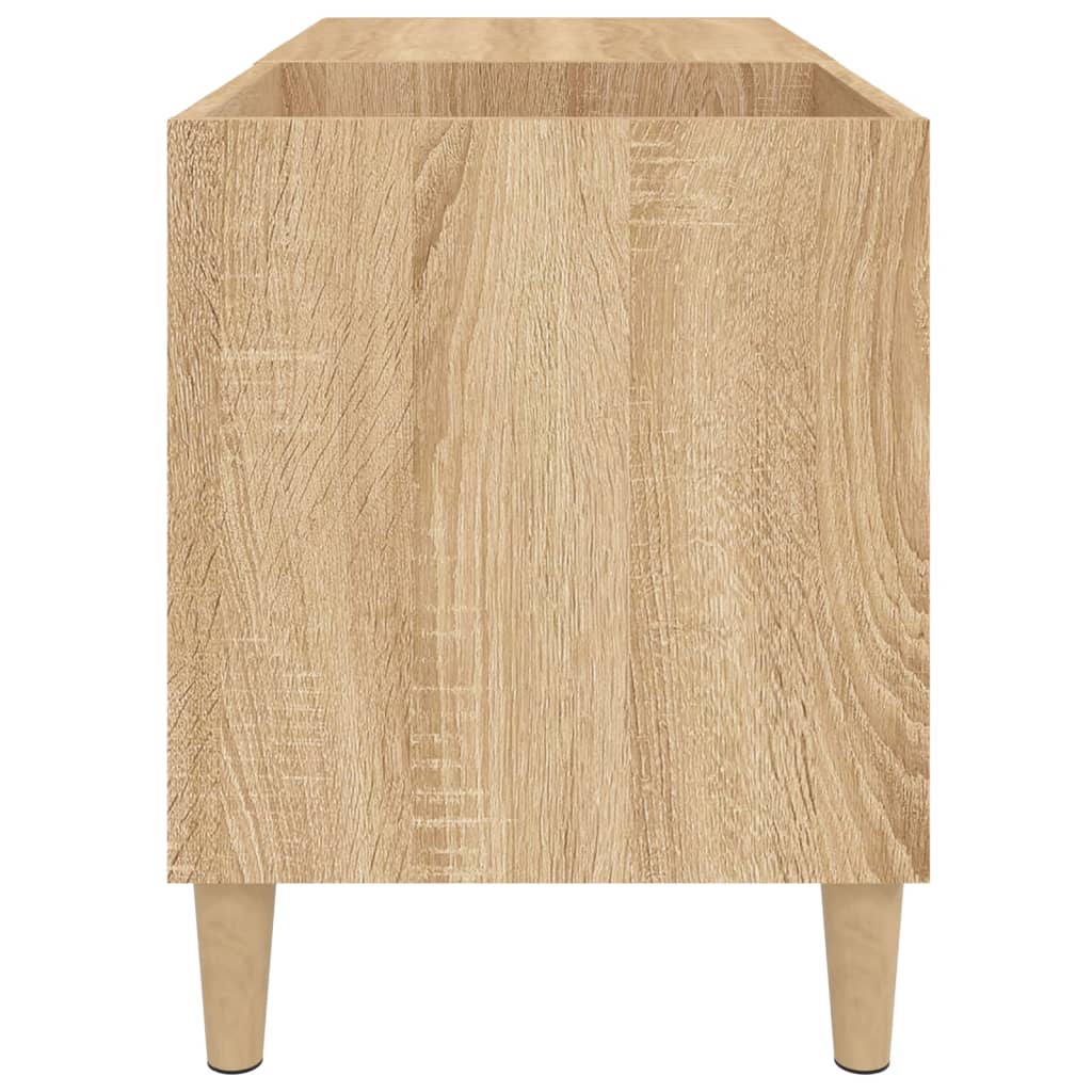 Armoire à disques chêne sonoma 84,5x38x48 cm bois d'ingénierie - XIOS