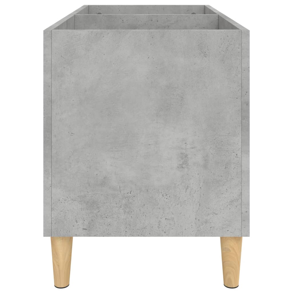 Armoire à disques gris béton 74,5x38x48 cm bois d'ingénierie - XIOS