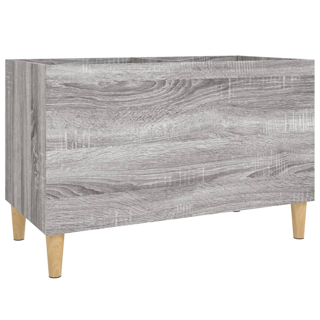 Armoire à disques sonoma gris 74,5x38x48 cm bois d'ingénierie - XIOS