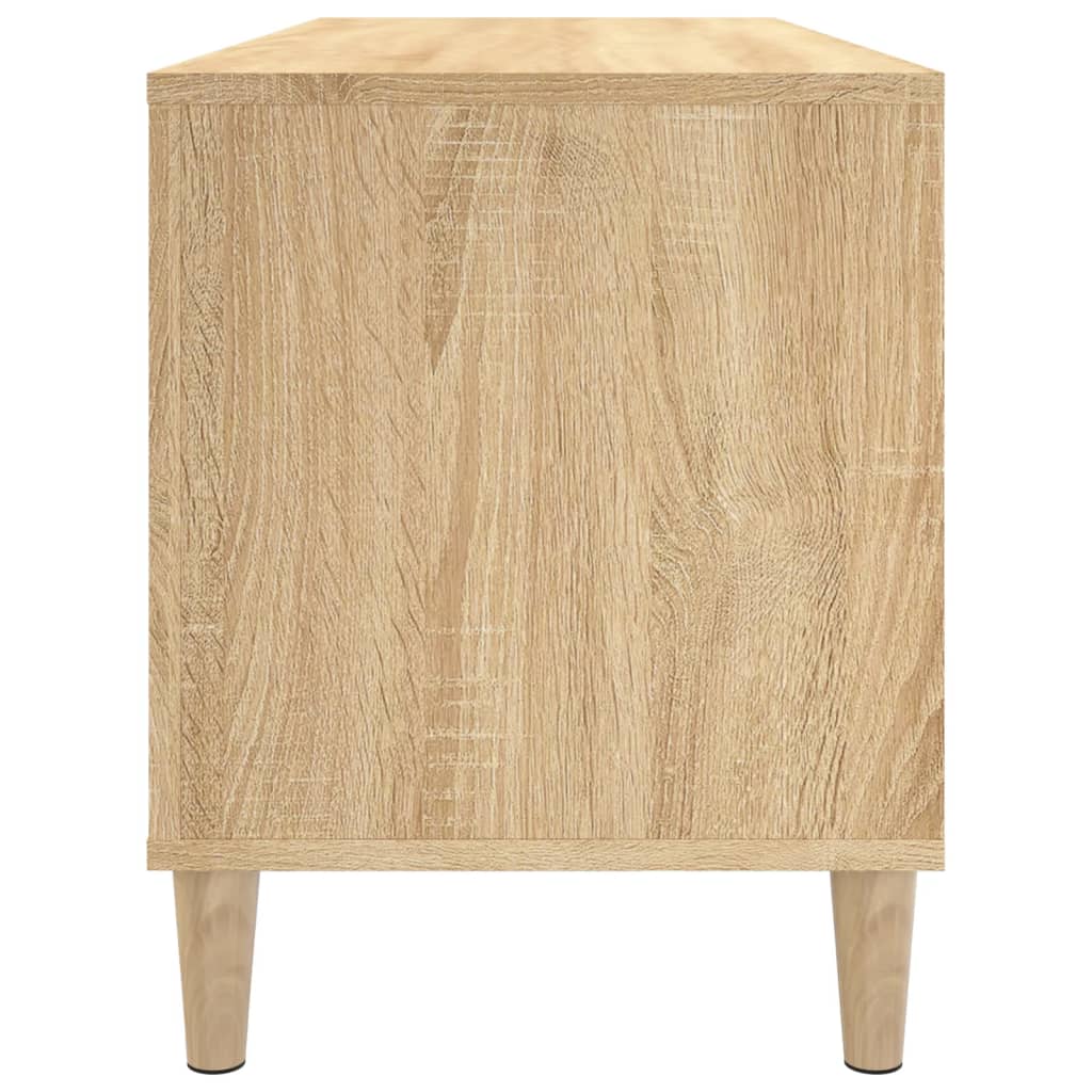 Armoire à disques chêne sonoma 100x38x48 cm bois d'ingénierie - XIOS