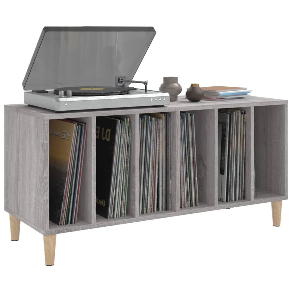 Armoire à disques sonoma gris 100x38x48 cm bois d'ingénierie - XIOS