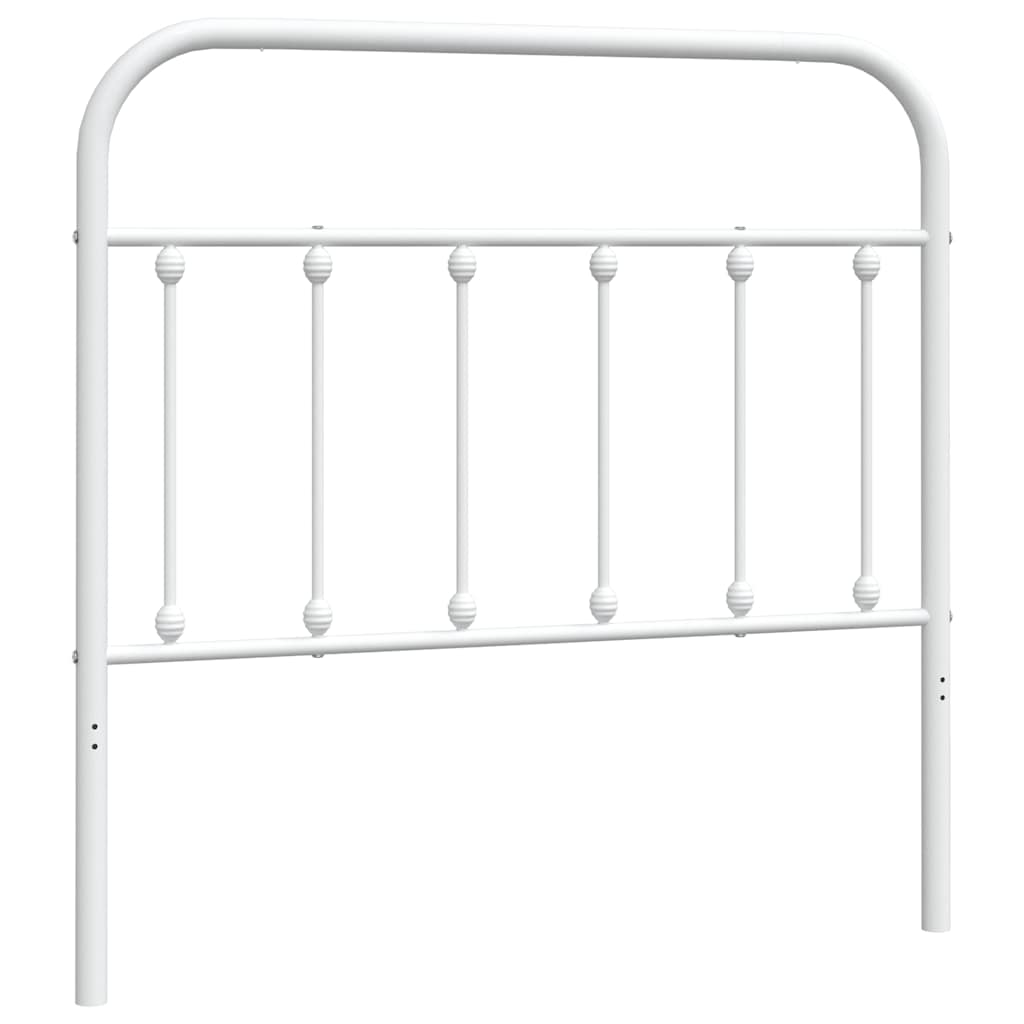 Tête de lit métal blanc 100 cm - XIOS