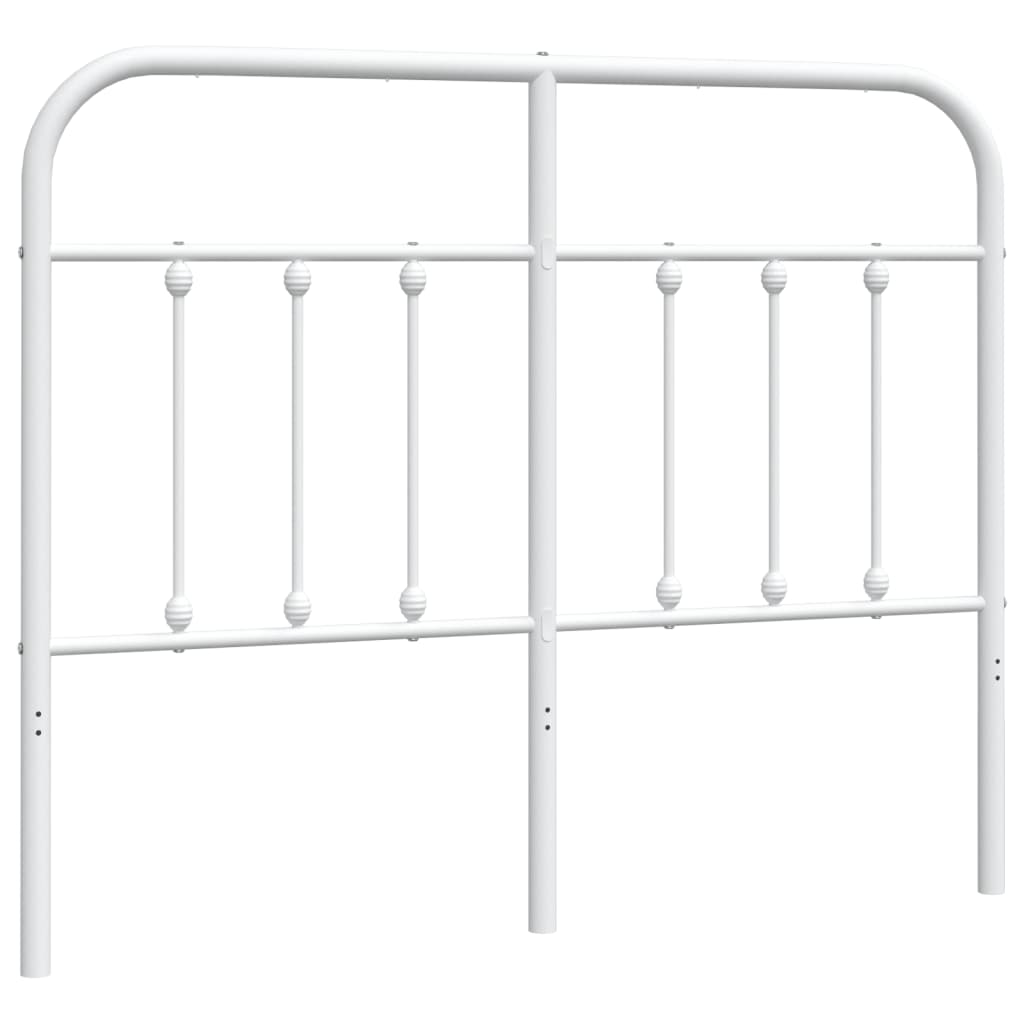 Tête de lit métal blanc 120 cm - XIOS